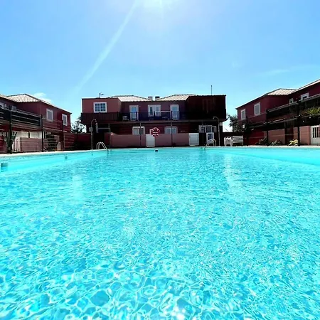 Apartamento Con Terraza, Piscina, Cerca Playa En Caleta De Fuste - Antigua *