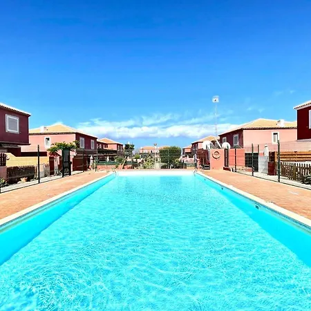 Apartmán Apartamento Con Terraza, Piscina, Cerca Playa En Caleta De Fuste - Antigua