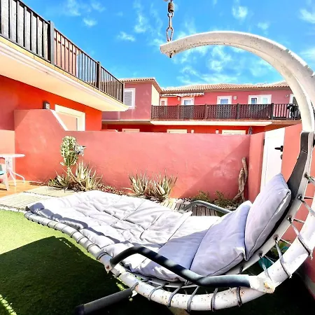 Apartamento Con Terraza, Piscina, Cerca Playa En Caleta De Fuste - Antigua
