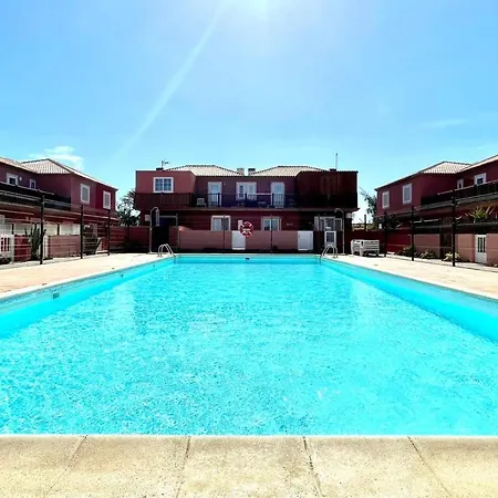 Apartamento Con Terraza, Piscina, Cerca Playa En Caleta De Fuste - Antigua * Costa De Antigua